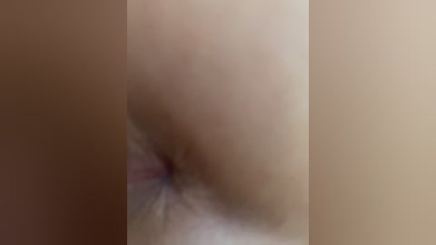 A blurred, close-up video of a person's buttocks and genital area, with skin tones ranging from light to medium brown, featuring indistinct details due to the lack of clarity.