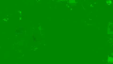 A digital image of a green screen background, featuring a gradient of bright green hues with subtle, scattered light green squares and shapes, providing a blank, uniform backdrop for filming or digital manipulation.