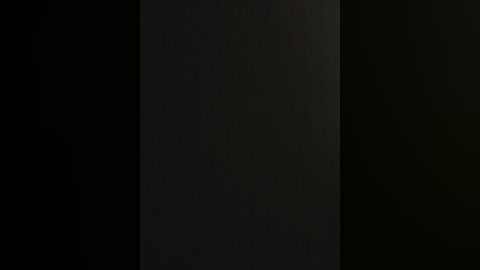A video featuring a vertical, narrow black rectangle in the center against a dark background, creating a minimalist and monochromatic aesthetic.