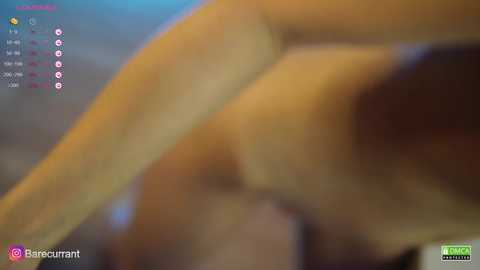 A blurred image featuring a close-up of a nude person with light brown skin, partially obscured by a digital watermark.