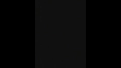 A video features a single, dark vertical strip against a black background. The strip appears to be a subtle gradient, with slight variations in darkness, giving it a faintly textured appearance.