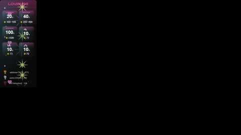 A screenshot of a weather app showing a black background with a colorful weather forecast panel on the left. The panel displays temperatures, weather icons, and precipitation probabilities.