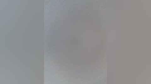 Video of a blurred, faintly visible object in a dimly lit, neutral-toned background. The image appears hazy and indistinct, with no discernible features or details, creating an enigmatic and abstract effect.