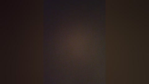 A dimly lit, grainy video of a dark, indistinct figure standing in the center, with a blurred background of varying dark shades.